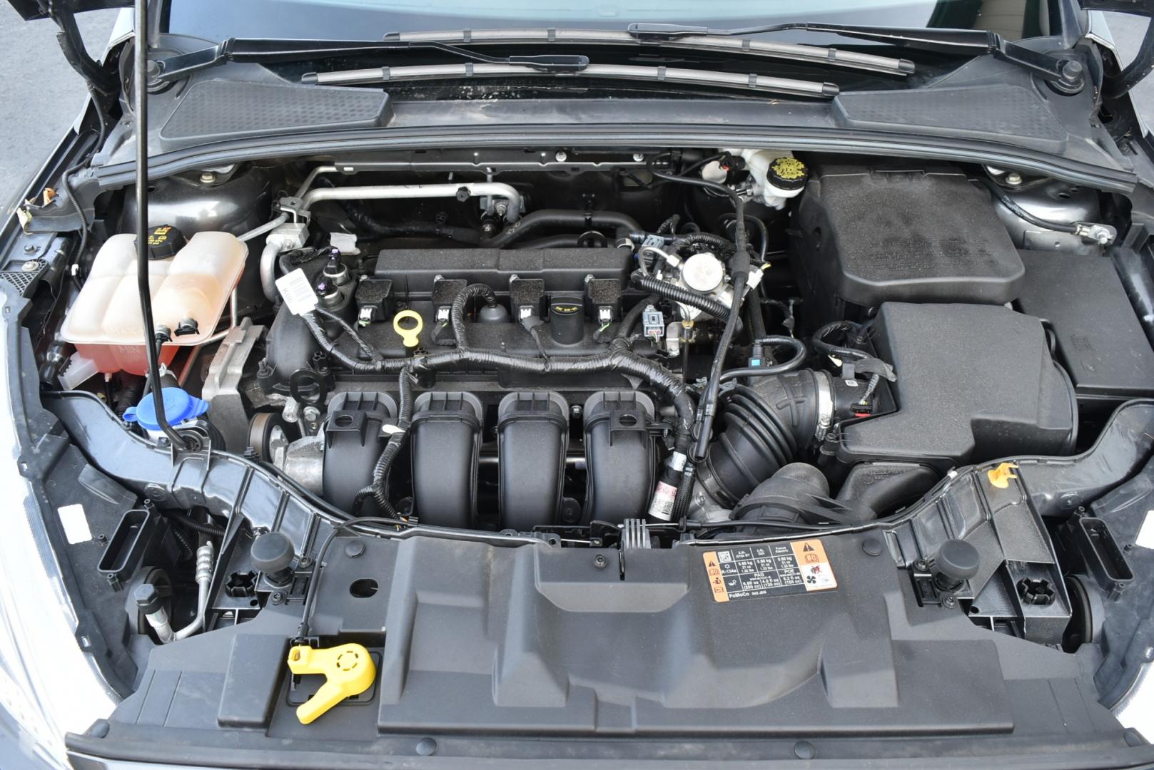 2016 Gray /Black Ford Focus SE (1FADP3F26GL) with an 2.0L I-4 GDI TI-VCT FLEX FUEL engine, 6-Speed Powershift Automatic transmission, located at 1600 E Hwy 44, Rapid City, SD, 57703, (605) 716-7878, 44.070232, -103.171410 - Photo#24